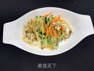 凉拌豆皮的做法