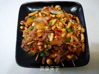 辣炒鱿鱼的做法