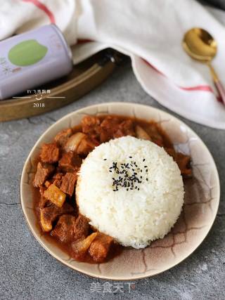 番茄牛肉盖浇饭的做法