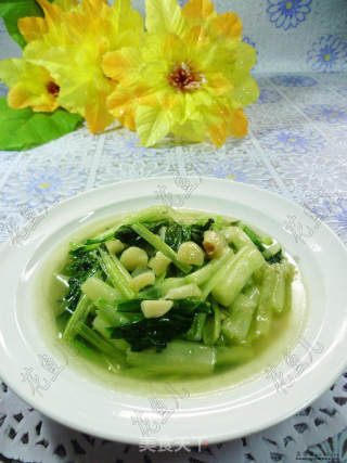 蒜香小白菜的做法