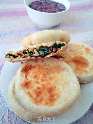 香菇韭菜馅饼的做法