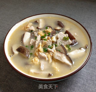 鲜菇瘦肉汤的做法