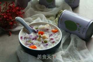 蔬菜香米粥的做法