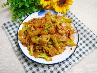 红油酱香菜花的做法