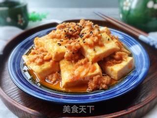 茄汁肉末豆腐的做法