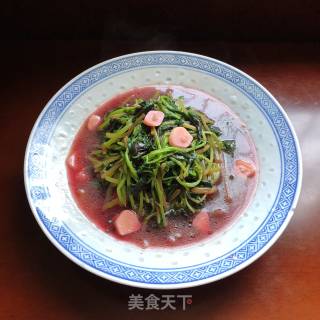 蒜泥苋菜的做法