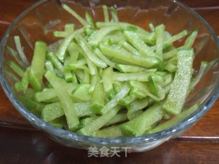 爽脆萝卜丝的做法