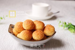 蛋白椰丝球的做法