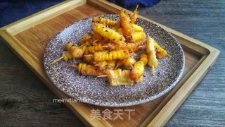 黄金玉米串的做法