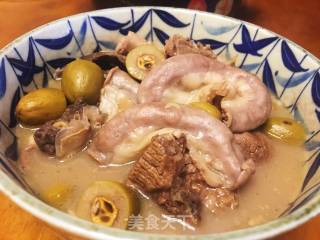 青橄榄猪肺汤的做法