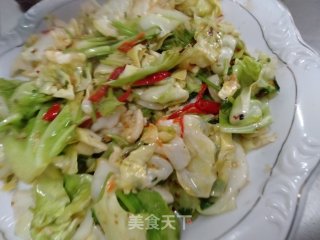香菜甘兰的做法