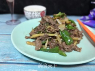 生姜炒牛肉的做法
