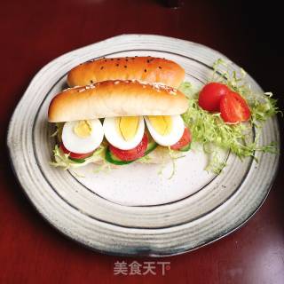 蔬菜三明治的做法