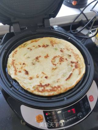 发面葱花饼的做法