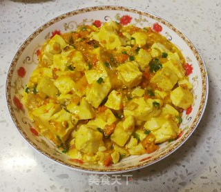蟹黄豆腐的做法