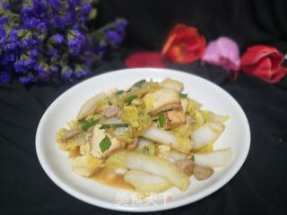 豆腐烧白菜的做法
