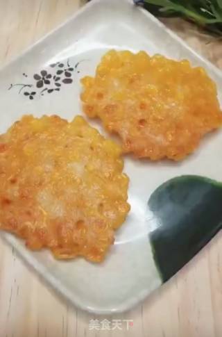 香甜玉米饼的做法
