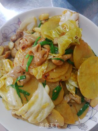 肥肠土豆片的做法