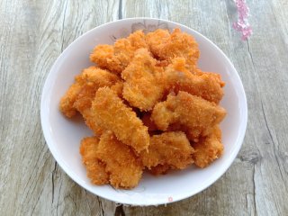 黄金鸡米块的做法