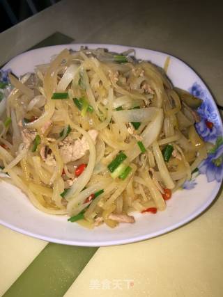瘦肉萝卜丝的做法