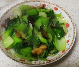 香菇油菜的做法