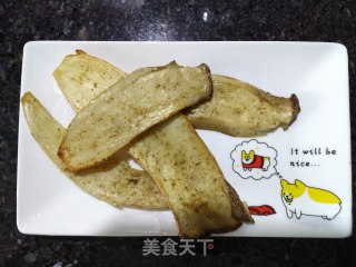 烤椒盐杏鲍菇的做法