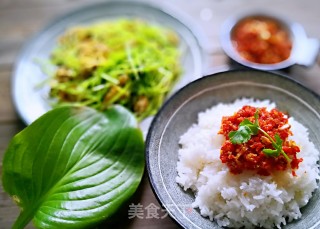 秃黄油拌饭的做法