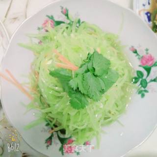爽口笋丝的做法