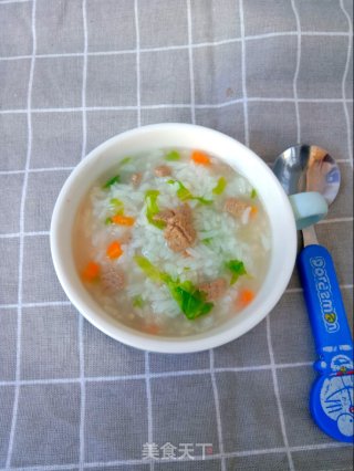 补铁猪肝粥的做法