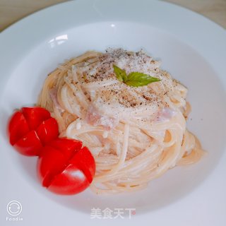 白酱意面的做法