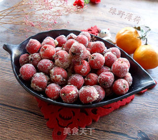 雪花红果的做法