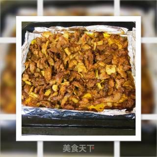 【锡纸烤羊肉】的做法