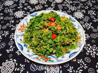 蒸荠菜的做法