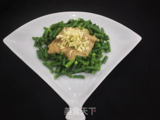 芝麻酱拌豆角的做法