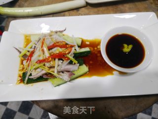 白灼鱿鱼的做法