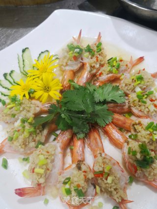 蒜蓉粉丝虾的做法