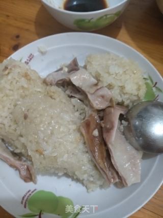 猪肚烧糯米饭的做法
