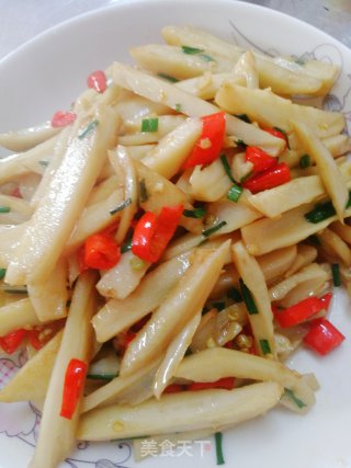 酸辣藕条的做法