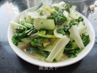 蚝油黑白菜的做法