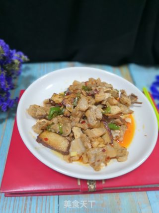 香干回锅肉的做法