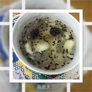 香糯藕粉水果羹的做法