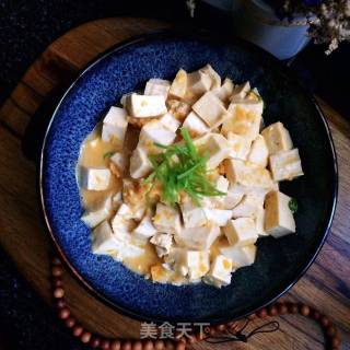 蛋黄豆腐的做法