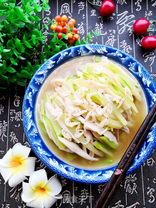 虾皮青萝卜杏鲍菇的做法