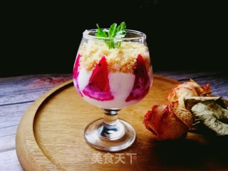 猴菇饼干版:酸奶盆栽的做法