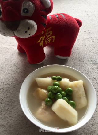 冬日暖汤   花㬵淮山肉汤的做法
