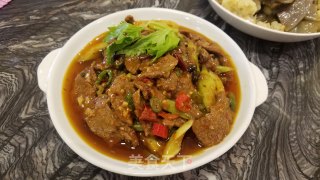 西芹牛肉的做法