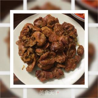 【烤鸡胗】的做法