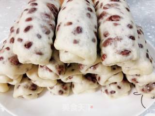 红豆卷的做法