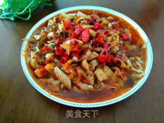 豆芽菜水煮肉的做法