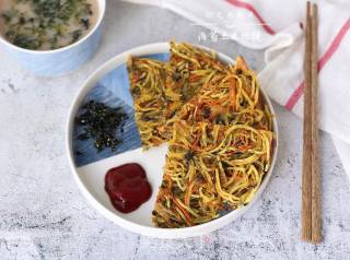 海苔土豆丝饼的做法